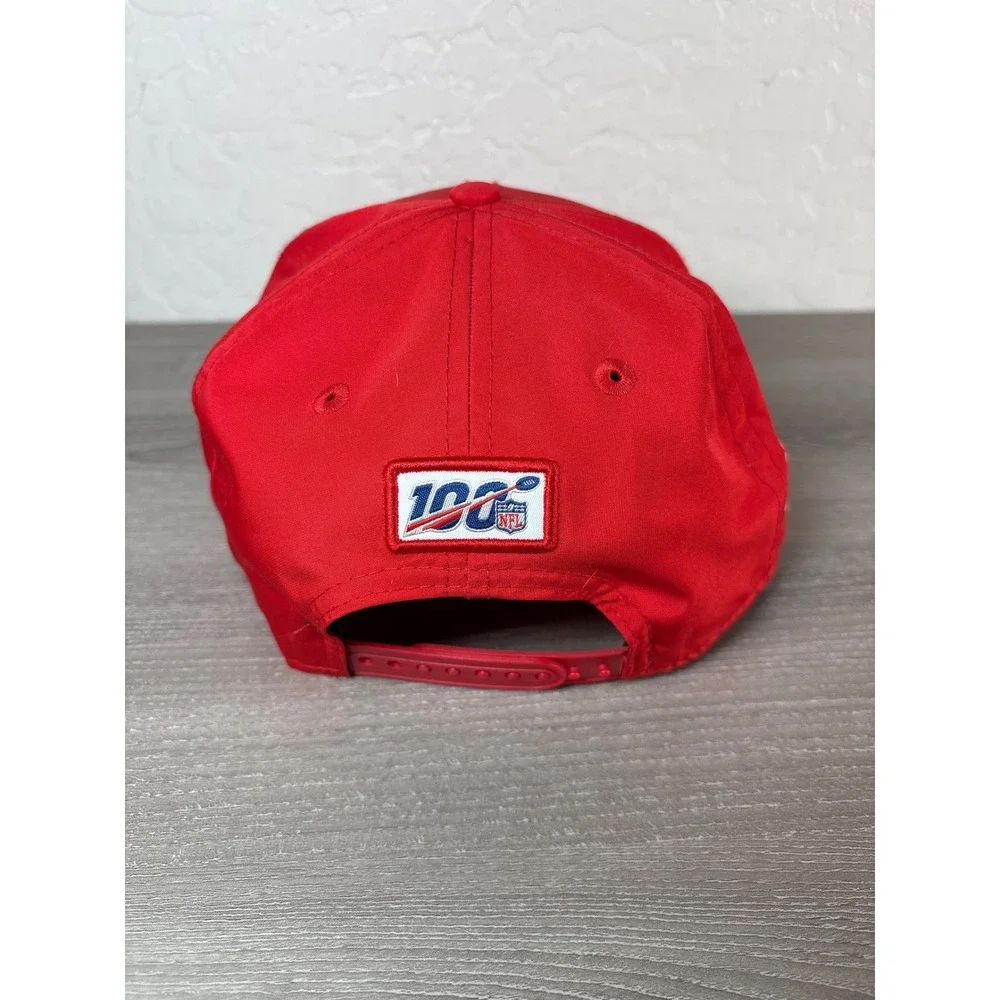 Kansas City Chiefs NFL 100th Anniversary Snapback Hat New Era 9FIFTY‎ Red Gold